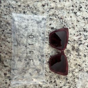 Limited edition diff eyewear sunglasses Becky ll polarized sunglasses